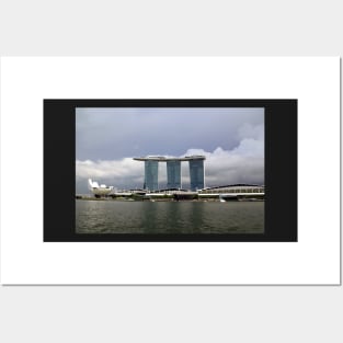 Marina Bay Sands and the ArtScience museum, Singapore Posters and Art